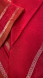Pure Chinnon Dual Tone Saree