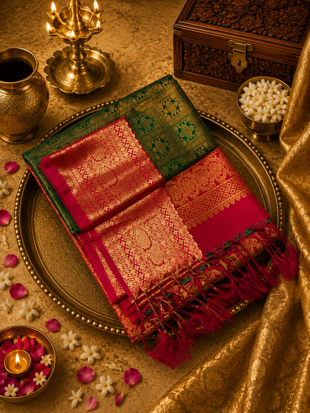 Premium Mini Kanchi Soft Silk Saree