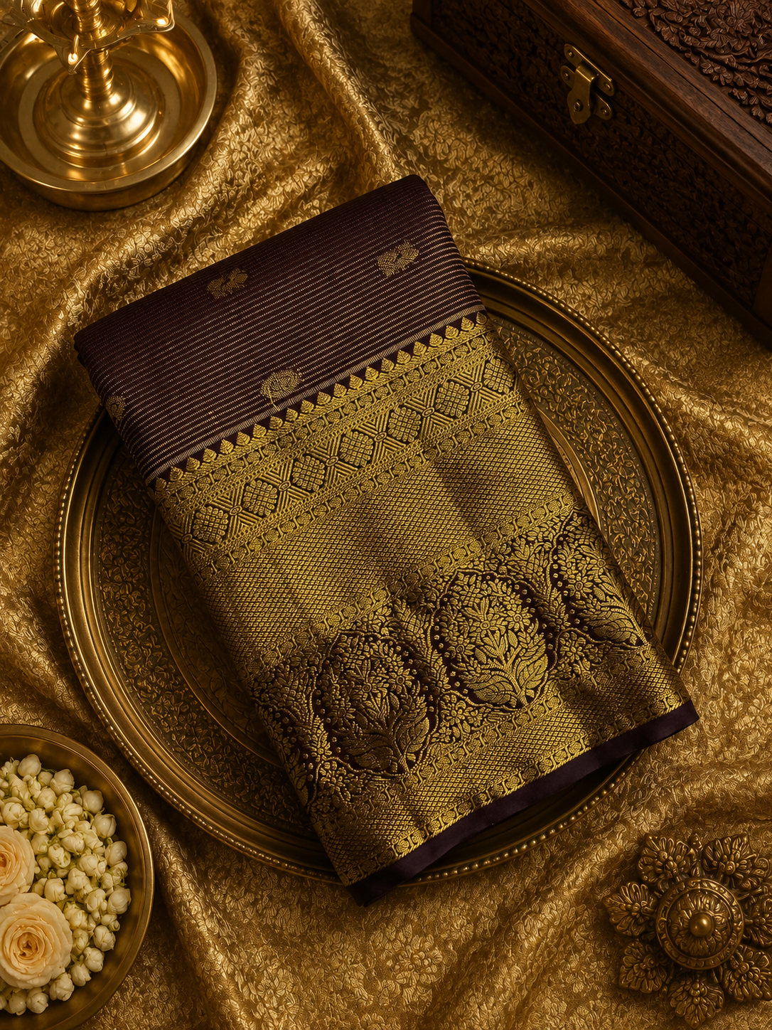 Premium Semi Kanchipuram Silk Saree