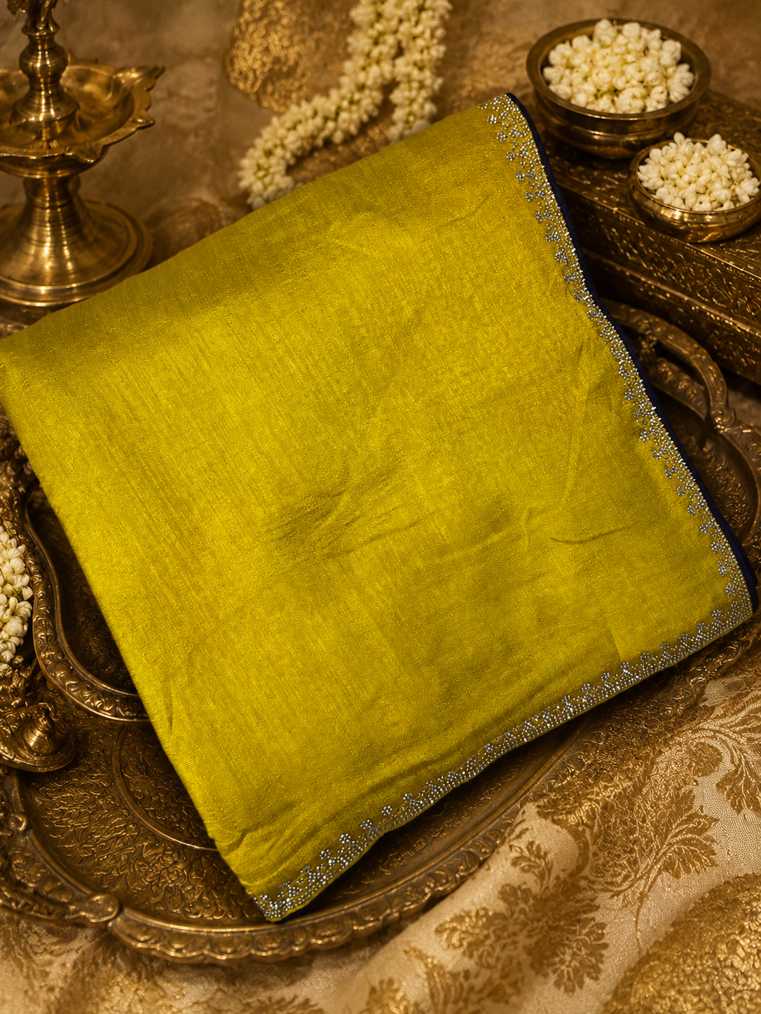 Pure Chinnon Saree