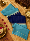 Pure Mix Mysore Crepe Silk Saree