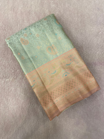 Bridal Semi Tissue Silk Saree