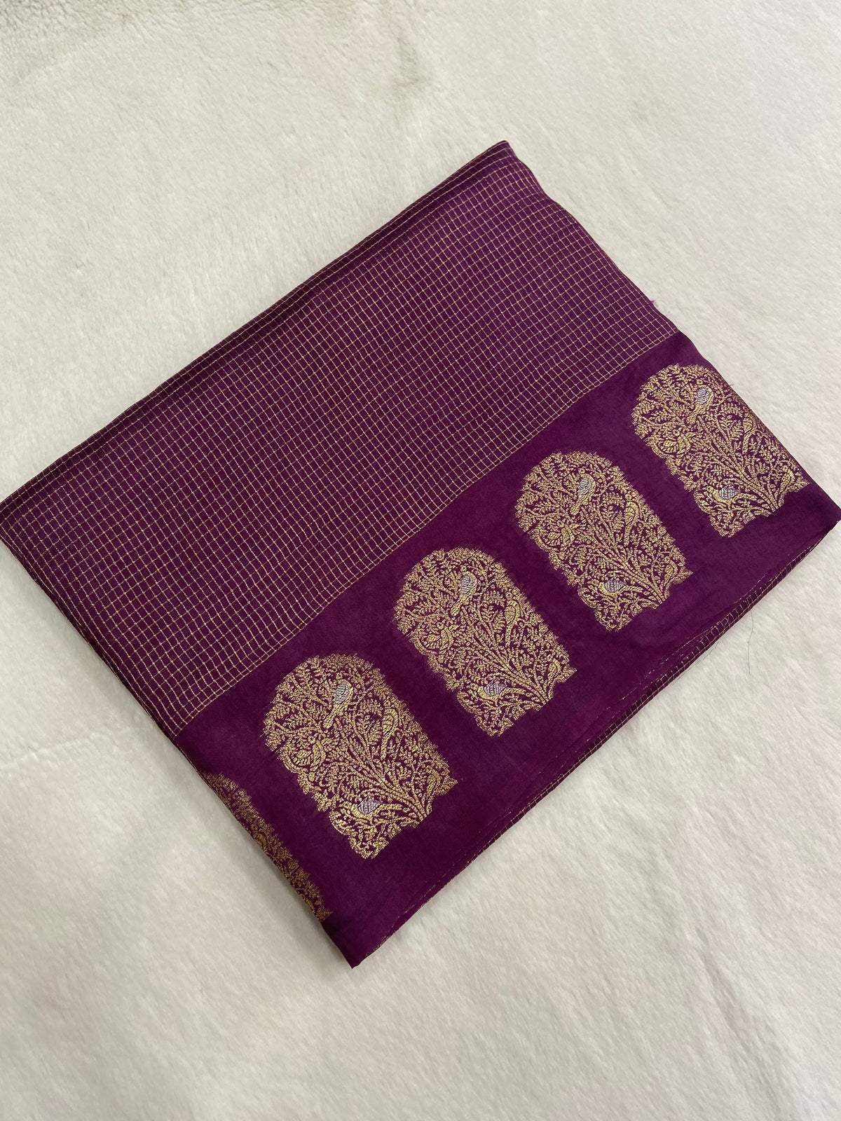 Premium semi Kolkata crepe silk saree