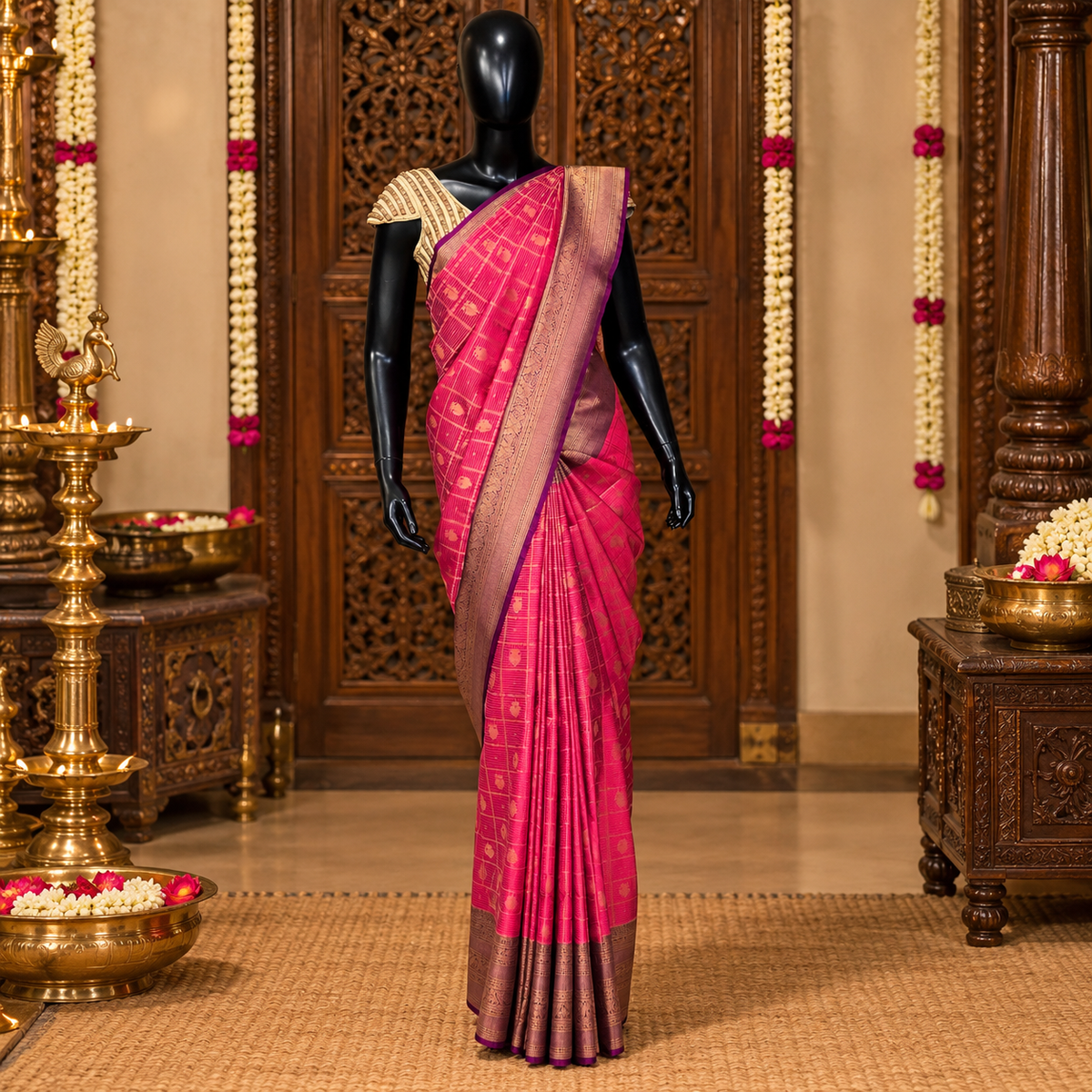 Premium Mini Kanchi Soft Silk Saree