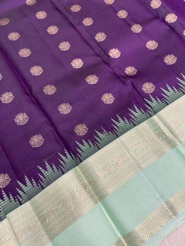 Pure Kanjeevaram silk mark certified saree