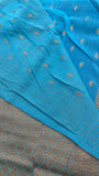 Premium Crush Georgette Saree -902138