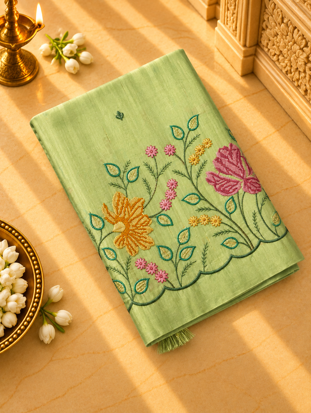 Premium Butter Silk Saree - 901794