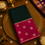 Pure Mix Mysore Crepe Silk Saree