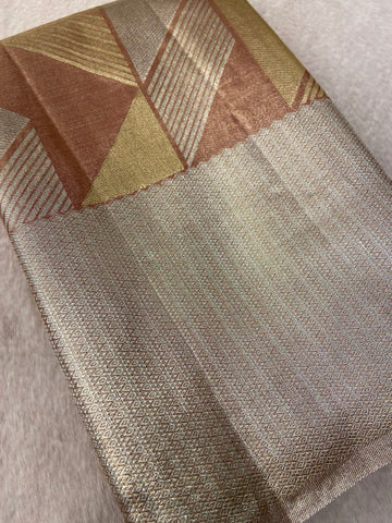 Bridal Semi Tissue Silk Saree