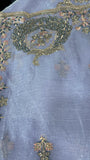 Premium Crush Organza Saree