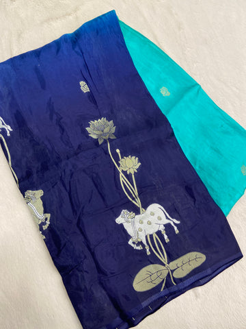 Pure Chinnon Saree