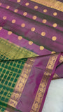 Pure Kanjeevaram Silk Saree- Silk mark certified