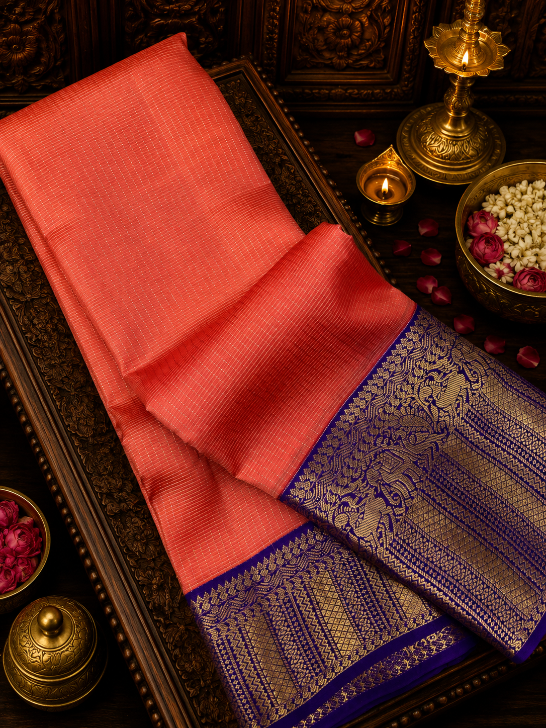 Pure Kanjeevaram Silk Saree