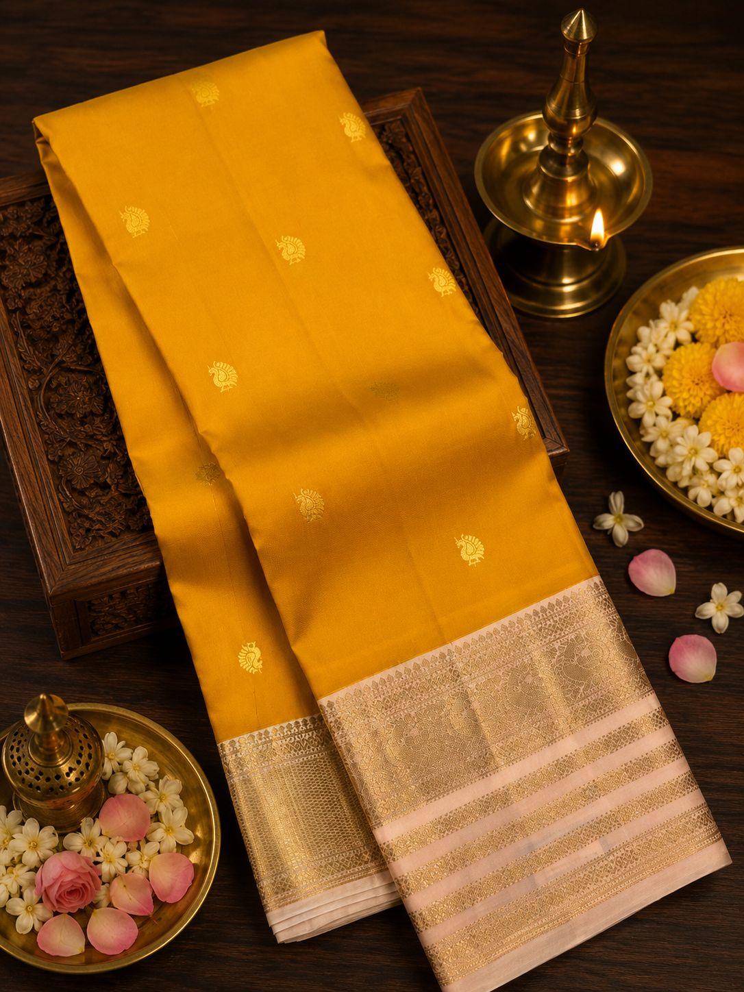Pure Kanjeevaram Silk Saree