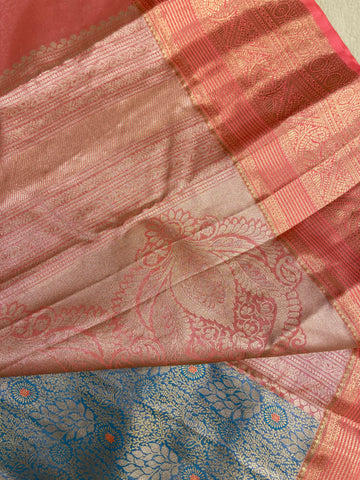 Bridal Tissue Semi Silk Saree