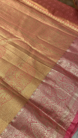 Bridal Semi Tissue Silk Saree