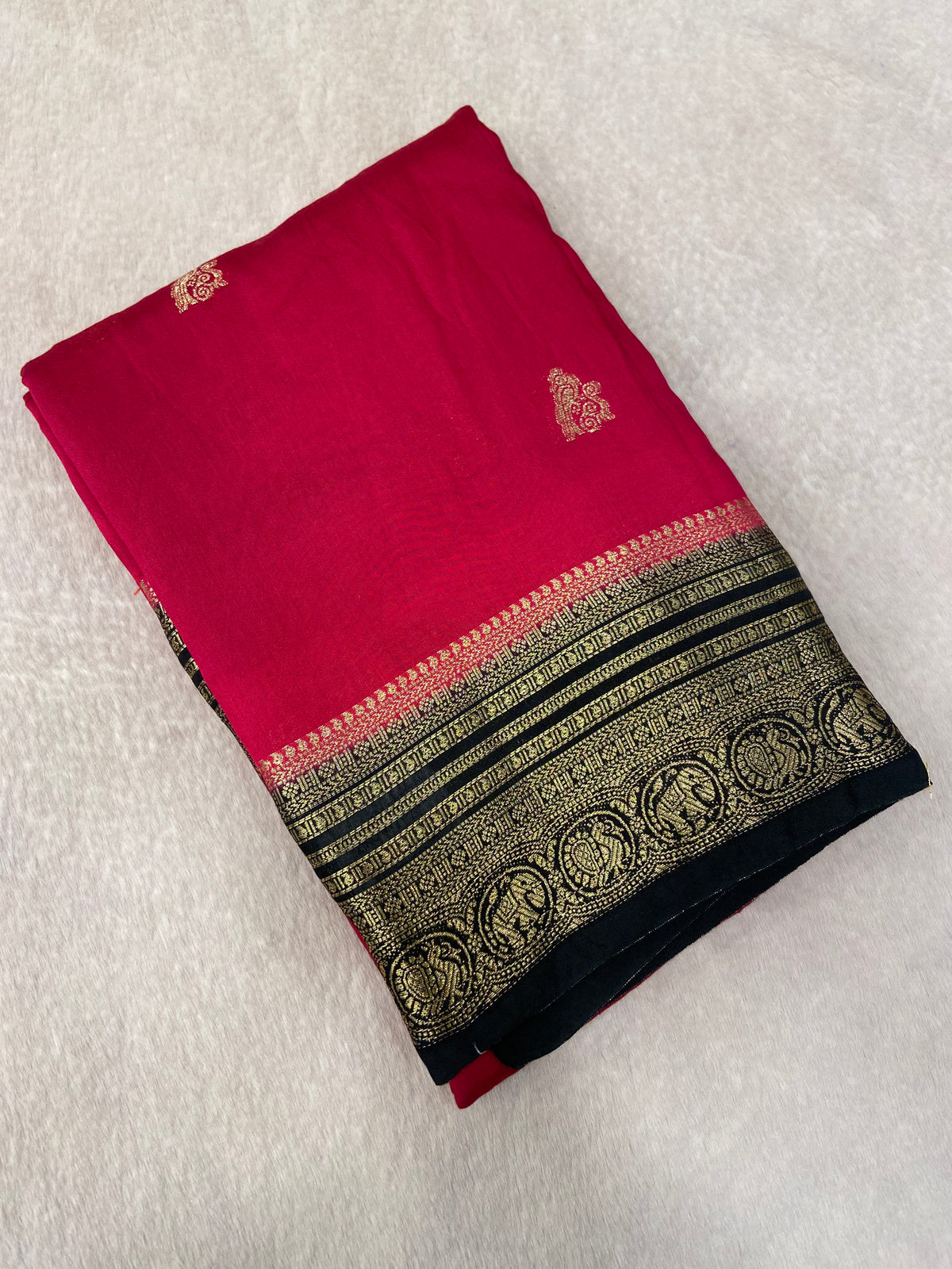 Premium Semi Chanderi Saree