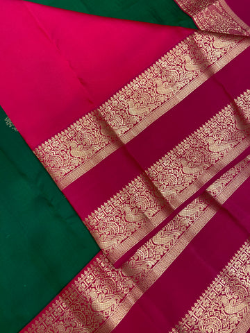Pure Kanjeevaram silk mark certified saree