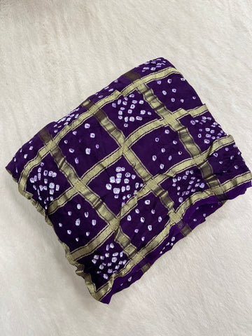 Pure Bandini Silk Saree