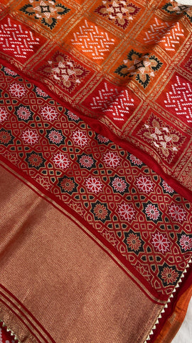 Premium Gharchola saree