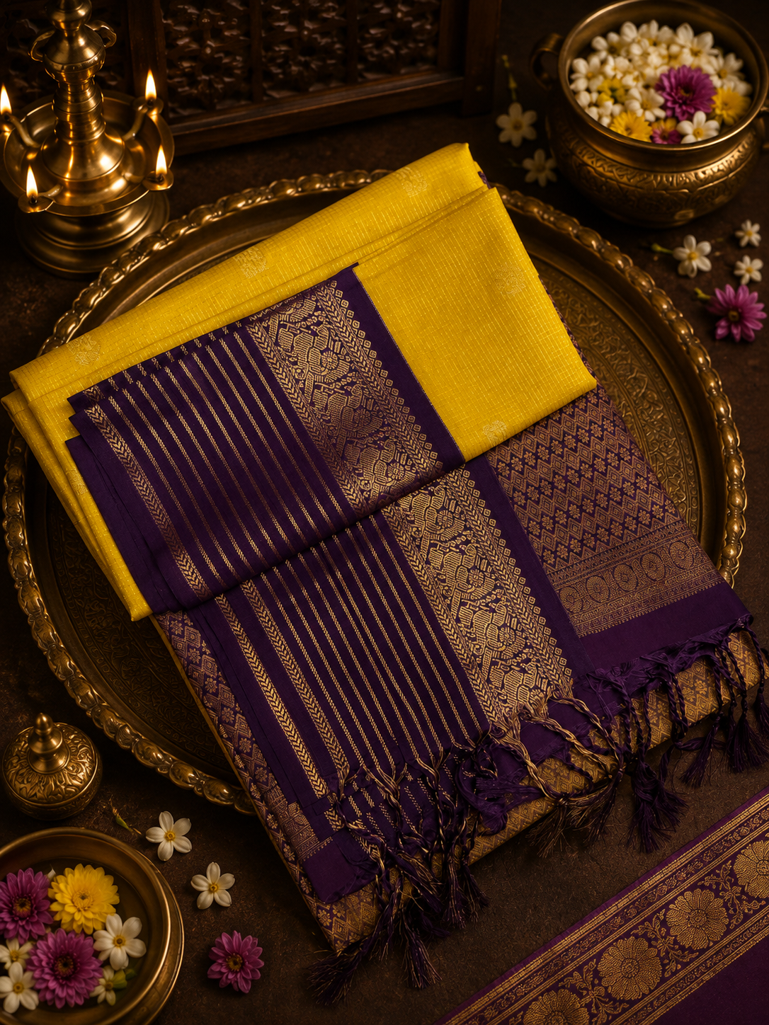 Premium Mini Kanchi Soft Silk Saree
