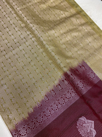 Premium Semi Soft Kanjeevaram Silk Saree