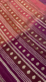 Pure Chinnon Dual Tone Saree