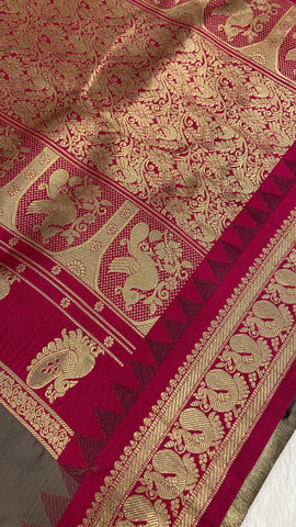 Semi Kanchipuram Silk Saree
