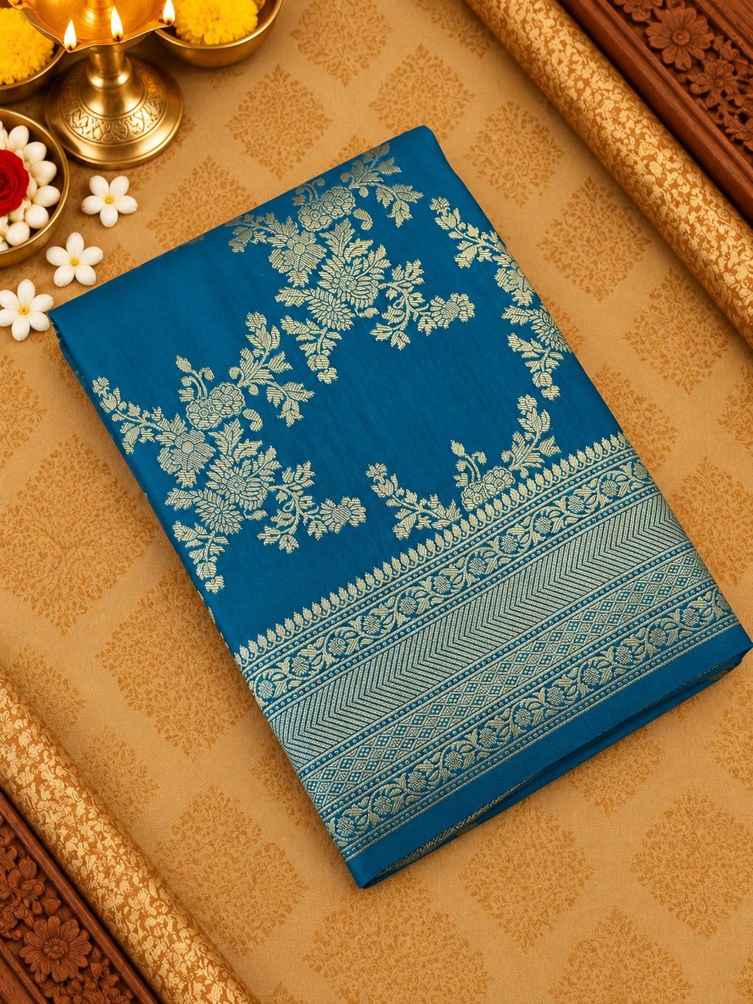 Premium Soft Georgette Saree - 902991✨