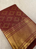 Premium Bridal Semi Kanchipuram Silk Saree