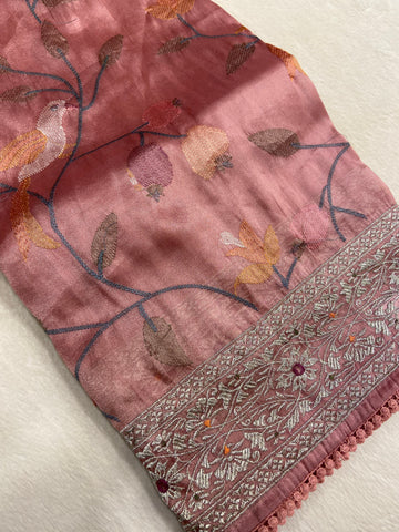 Pure Tissue Organza Saree