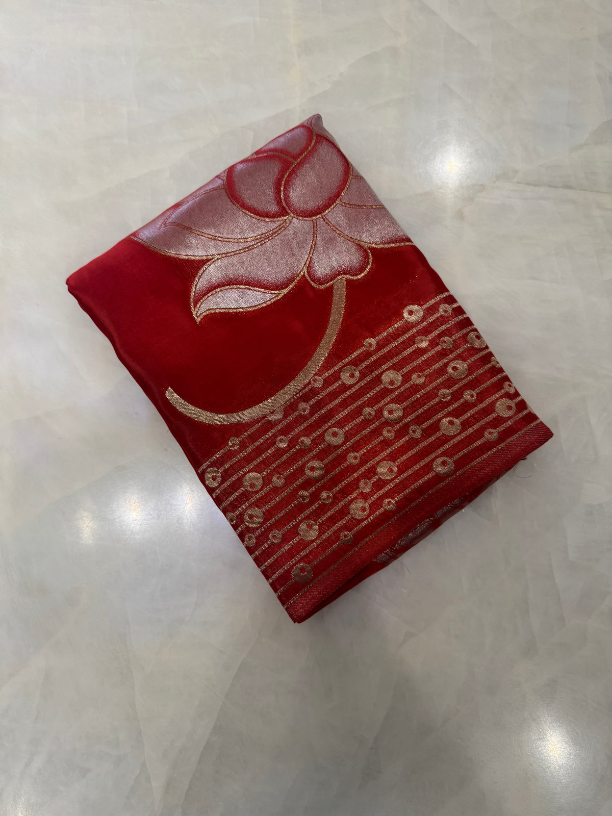 Pure Chinnon Saree🔥