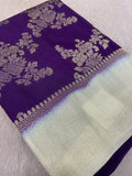 Semi Crush Georgette Saree