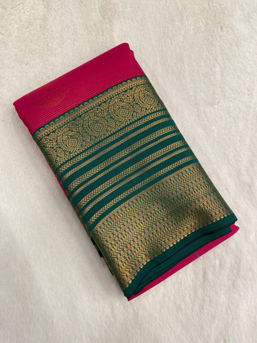 Mini kanchi Silk Saree