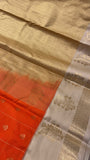 Premium Bridal Semi Kanchipuram Silk Saree - 902336