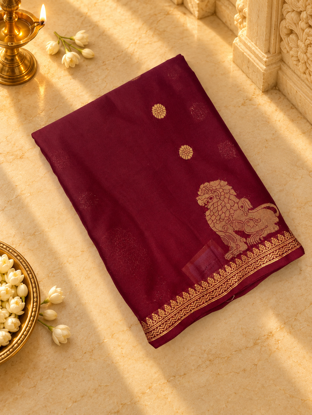 Premium Crepe Silk Saree - 902378