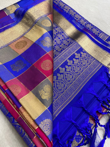 Premium Mini Kanchi Silk Saree