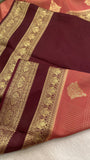 Pure Mix Crepe Mysore Silk Saree