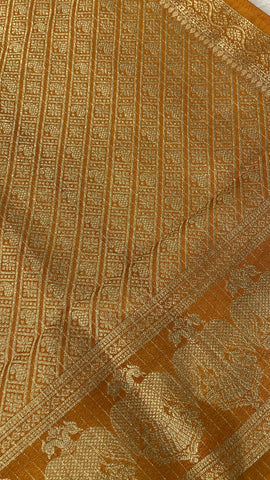 Premium Semi Crepe Mysore Silk Saree