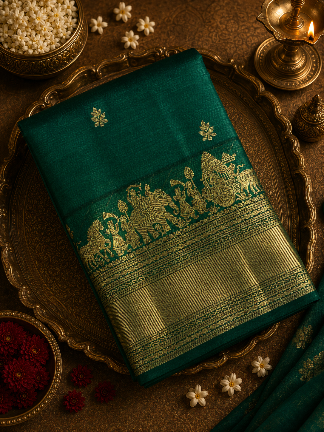 Pure Kanjeevaram Silk Saree