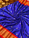 Premium Quality Semi Paithani Silk Saree - 902474