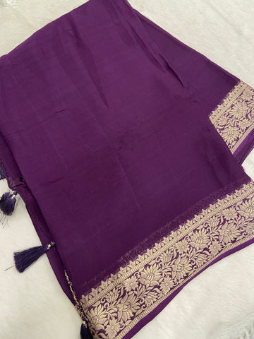 Semi Mysore Silk Saree