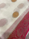 Premium Chinnon Saree With Rangkat Pallu - 902213