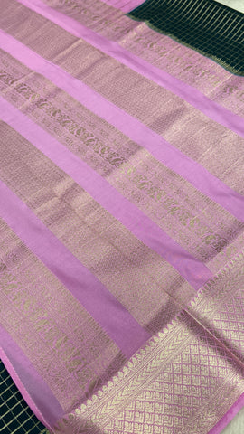 Pure Mix Crepe Mysore Silke Saree ✨