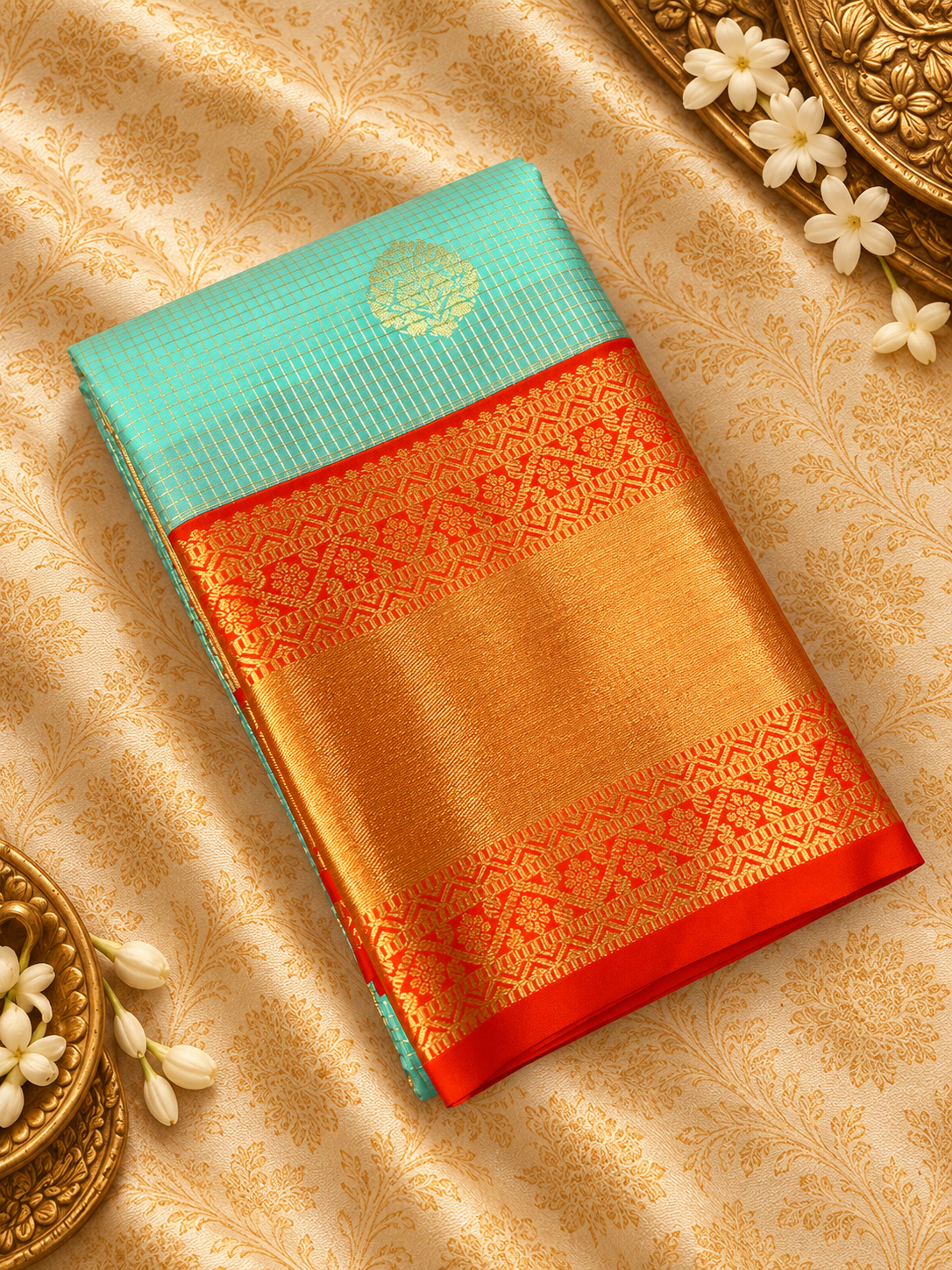 Premium Mini Kanchi Silk Saree - 902819
