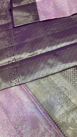 Pure Kanjeevaram Silk mark certified Saree