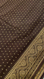 Premium Georgette Saree with Coco Zari Work