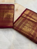 Pure Kanjeevaram Silk Saree- Silk mark certified