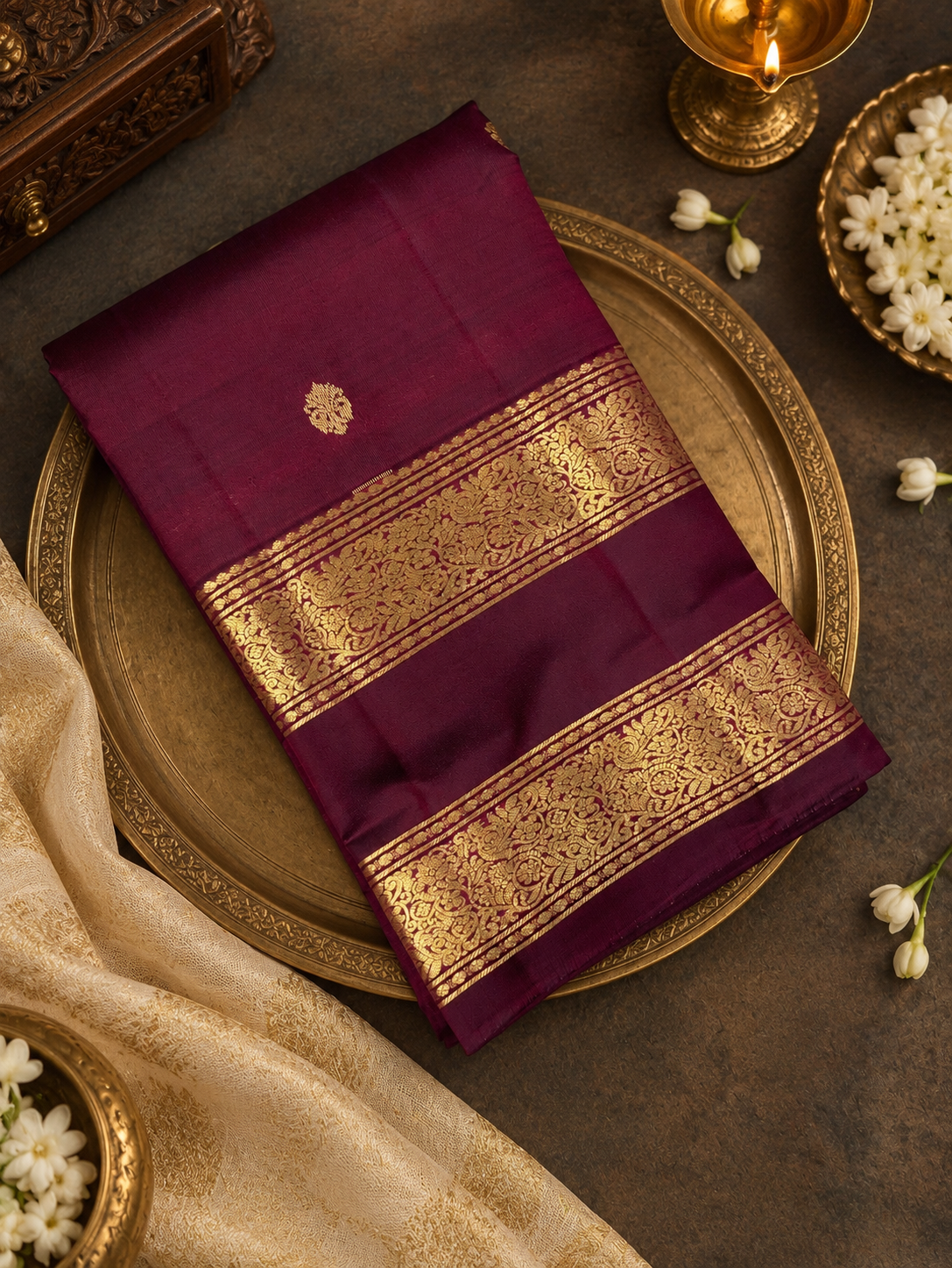 Pure Kanjeevaram Silk Saree-PS2326