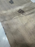 Premium tussar saree with embroidery